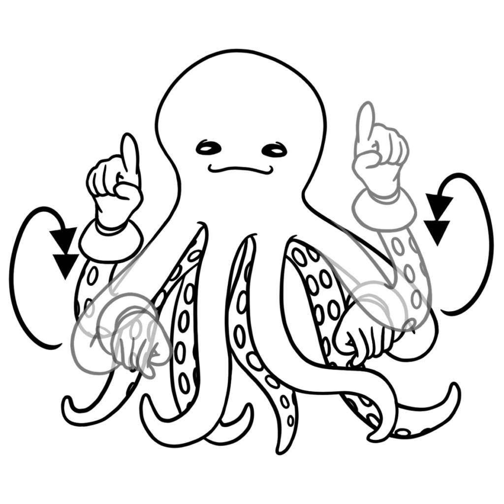 Octopus flash card